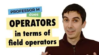 Operators in terms of quantum field operators