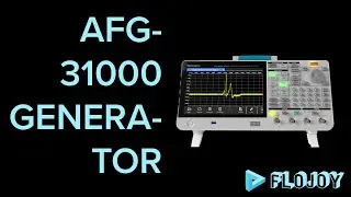 Control the AFG31000 Function Generator with Flojoy