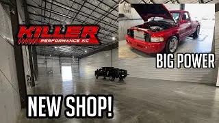 The Hellcat Ram gets on the DYNO! Plus HUGE news! New shop!!