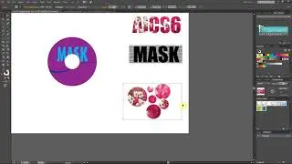 Illustrator Dersleri 26 - Illustrator Clipping Mask - Kırma Maskesi Oluşturma