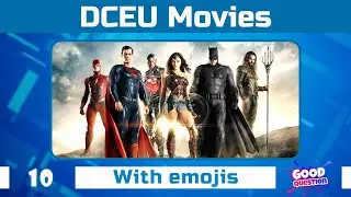 What are the DC Expanded Universe Movies? Emoji Challenge  #quiz #challenge