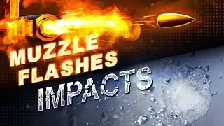 PRO Effects: FPS Muzzle flashes & Impacts [Unity]