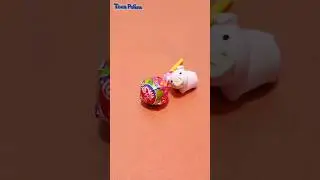 Pig eats Chupa Chups / anime last stand