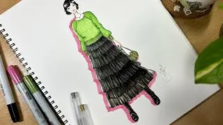 Drawing Of Youth Fashion Of Japan / Street Fashion