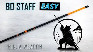 Create a Paper Bo Staff  -  a versatile Prop for Games and Cosplay