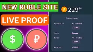 Ruble Earning Sites Today | Free Rubble Site | New Best Ruble Earning Site | Ruble Mining Site 2024