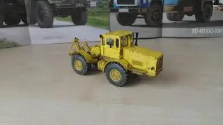 Обзор модели трактора К-700, (Hachette), 1:43.