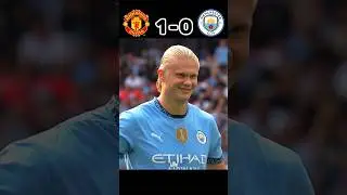 Man City vs Manchester United 🥶🔥| Penalty shootout Community Shield Final #shorts #football #youtube