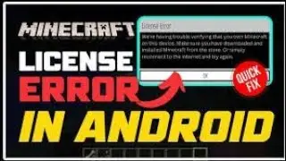 How to Fix Licence Error in Minecraft PE - MCPE Tutorial 