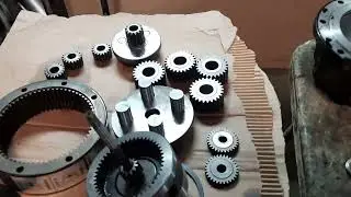 Лебёдка рунва. Свободная размотка.