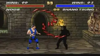 Mortal Kombat 3 (Super Nintendo) - Fatalities on Noob Saibot