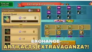 Lords mobile - Artifacts extravaganza with artifacts task only !?