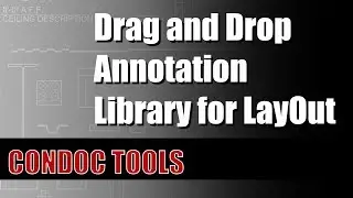 Drag and Drop Drafting Symbol Library for LayOut