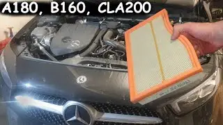 W177 Mercedes Air Filter Replacement A200
