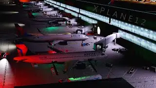 【🔴X-Plane12】 Landing at Detroit Metro - FlightFactor A320 in VR - Quest2