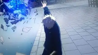 gojo maximum blue output something in roblox