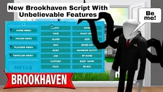 New Brookhaven Script With unbelievable Features | arceus x roblox scripts