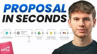 I Built an AI System That Creates Sales Proposals Instantly (n8n Tutorial)
