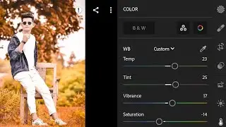 mobile se editing Lightroom app me Lightroom background peela