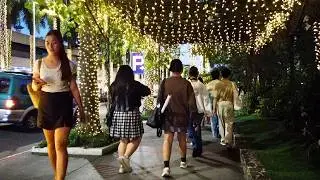 Araneta Center Cubao Night Walking Tour [4K]