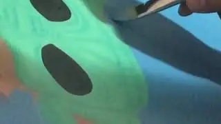 Baby Yoda Oil Painting Time lapse