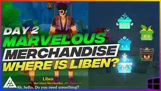 WHERE IS LIBEN?? MERCHANDISE EVENT - DAY 2 | GENSHIN IMPACT | CG GAMEPLAY