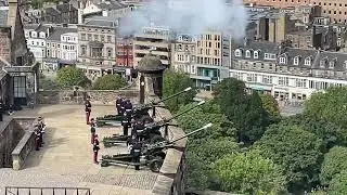 В Лондоне прошел траурный артиллерийский салют