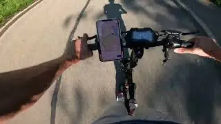 Киров  покатушки на Kugoo M5 Pro 2023года(МАКСИМАЛЬНАЯ СКОРОСТЬ С ГОРКИ)