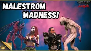 Our journey through the MALESTROM! Conan Exiles Gameplay