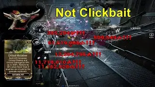 NEW Nightwave Augment Critical Mutation - Super Red Crit Blast! (Warframe)