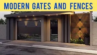 Modern gates and fences 2024-2025 | Best design ideas for gates | wooden gate | modern house design
