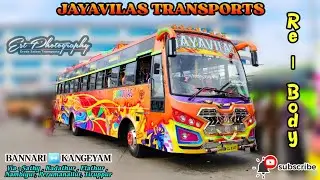 JAYAVILAS TRANSPORTS | BANNARI ↔️ KANGEYAM | RE-BODY | @estphotography3839
