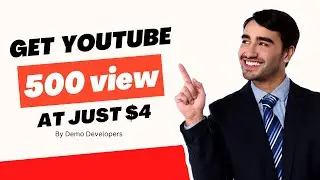 Get 500 YouTube View on Your Video | Buy YouTube Views At Cheap