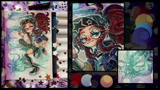 РИСУЮ АКАЛИ ИЗ K/DA | SPEEDDRAW