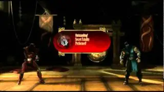 Mortal Kombat 9 Secret Fatalities codes