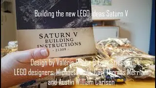 Building the LEGO ideas Saturn V timelapse