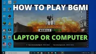 How To Download Battleground Mobile India On Laptop Or Computer | How To Play Bgmi On Pc