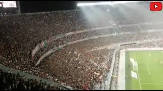 River Plate vs boca Juniors súper clásico argentino impresionante la hinchada del millonario