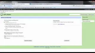 Modify Your Google Groups Settings