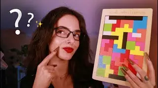 ASMR Relaxing Tests ✨ How Smart Are You!? ✨ Follow My Instructions While I Test Your Mind ~