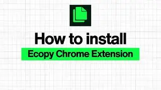 How to Install eCopy Chrome Extension & Import Products to Shopify (2025)