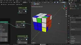 Rubik's Cube in Blender Geometry Nodes