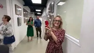 Выставка картин в школе Могу и Буду