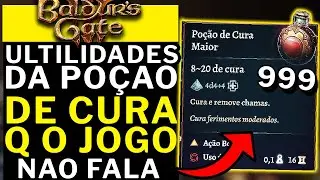 BALDUR'S GATE 3 - TENHA POÇOES DE CURA INFINITAS!