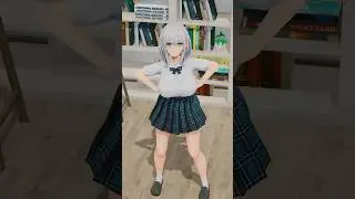 [MMD Hololive] Noel JK / 白銀ノエル・JK - Gambare Gambare Senpai 