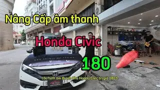 gói nâng cấp âm thanh khủng trên Honda civic .