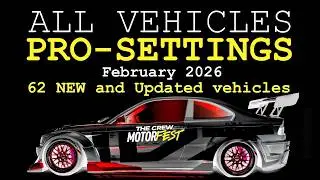 The Crew Motorfest: All Vehicles Pro-Settings (update 02/2026, Timestamps in comments)