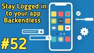 Keeping a user logged in to your app using backendless in android studio
