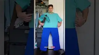 I turned myself into Steve from Minecraft…