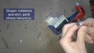Alyan vida şarjlı makine ile nasıl kolay sıkılır, sökülür?